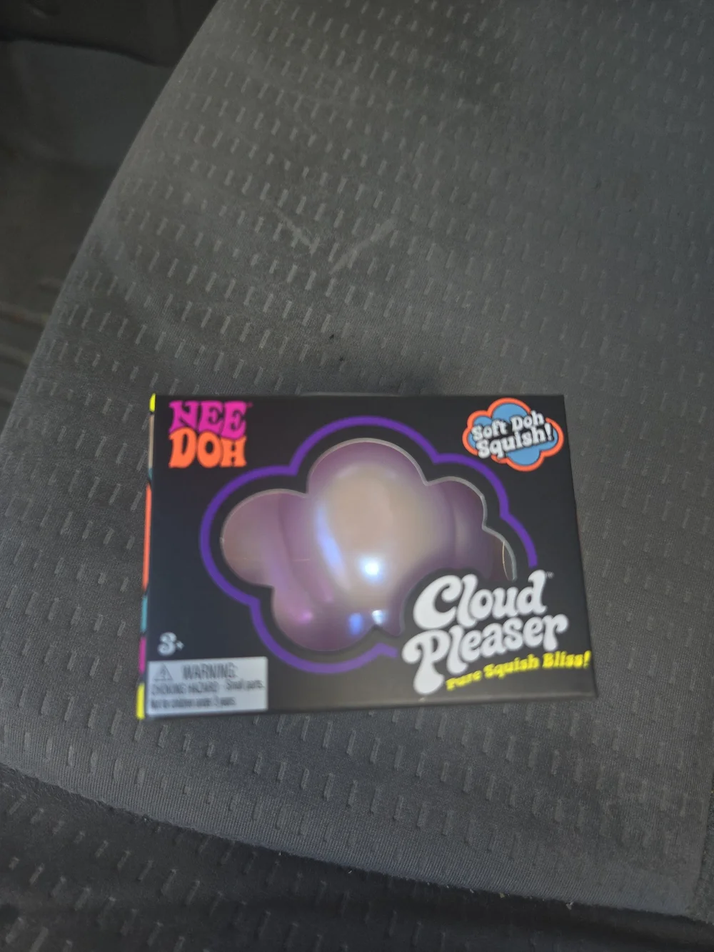 NeeDoh Cloud Pleaser Soft Squish Toy - Purple